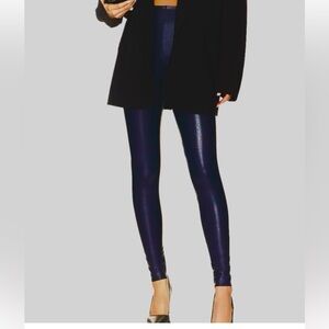Commando Navy Blue Dress Pants Elegant Straight-Leg Design
